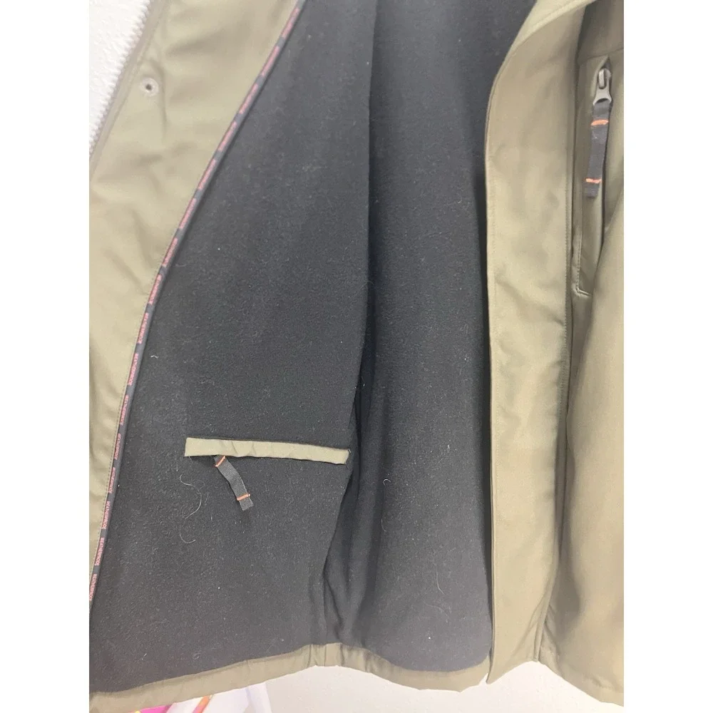 Mens‎ Weatherproof Garment Co. Water & Wind Resistant  Jacket Olive Green Large